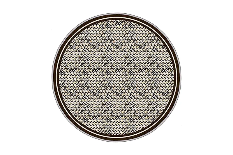 Matto Homefesto 60 cm Pyöreä, Monivärinen