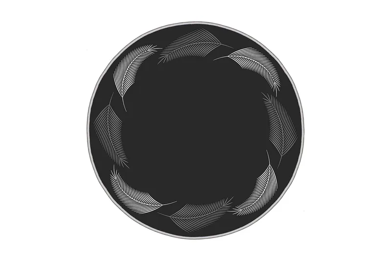 Matto Homefesto 60 cm Pyöreä, Monivärinen