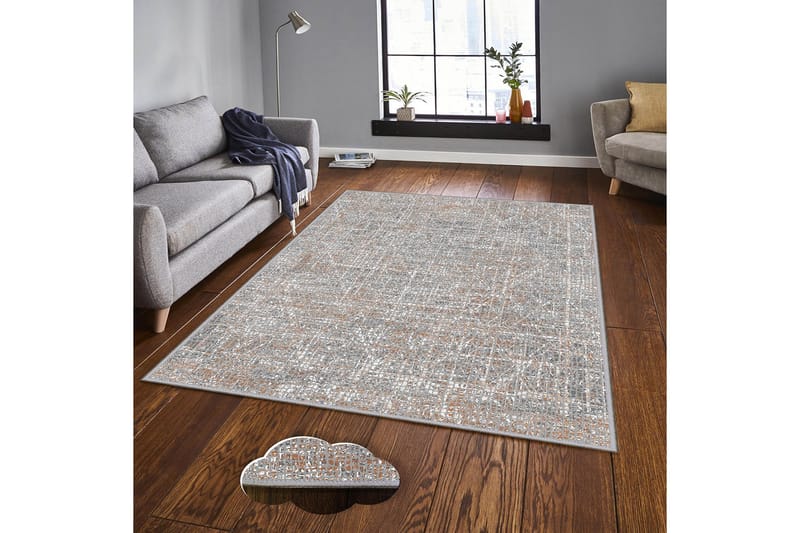 Matto Homefesto 7 100x150 cm - Monivärinen - Kodintekstiilit & matot - Matto - Moderni matto - Wilton-matto