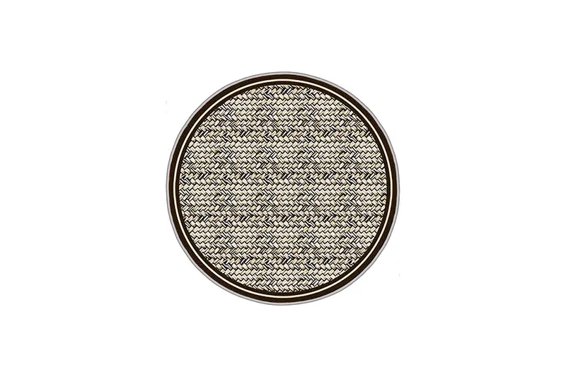 Matto Homefesto 70 cm Pyöreä, Monivärinen