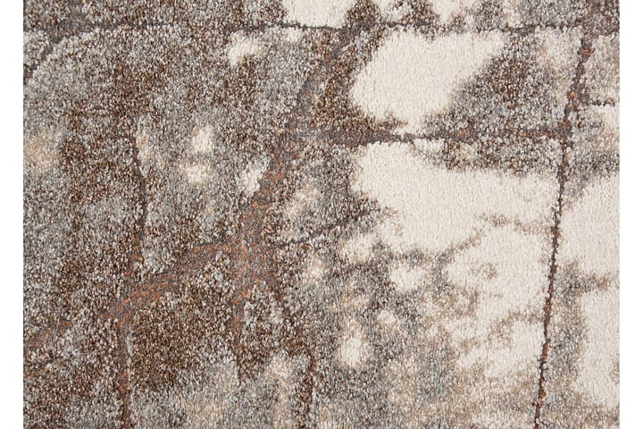 Matto Ibiza Pyöreä Ø200 cm Tiili - Ruoste - Pyöreät matot - Kuviollinen matto & värikäs matto - Wilton-matto