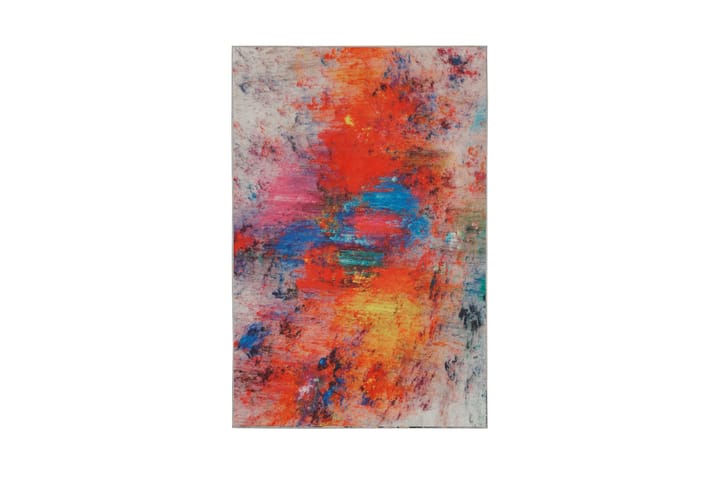 Matto Karjus 100x150 cm - Monivärinen - Wilton-matto - Kuviollinen matto & värikäs matto