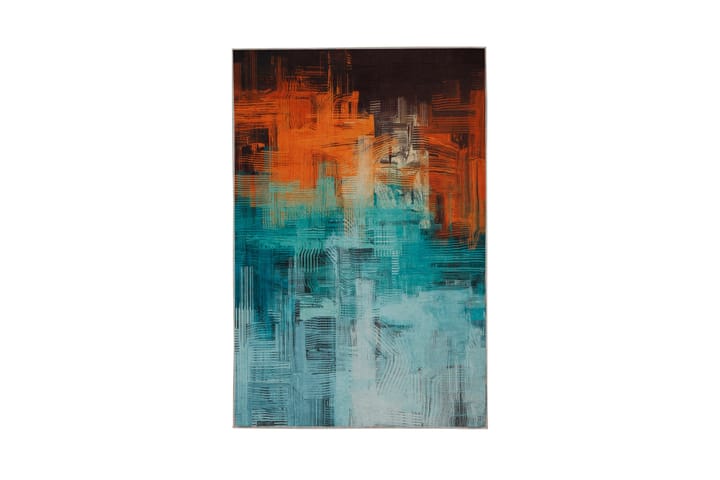 Matto Konungur 100x150 cm - Monivärinen - Wilton-matto - Kuviollinen matto & värikäs matto