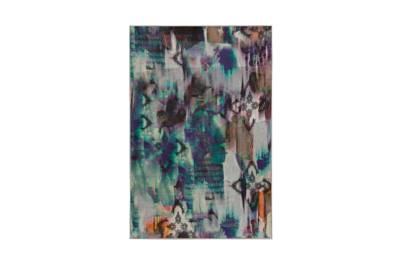 Matto Ledger 100x150 cm - Monivärinen - Kodintekstiilit & matot - Matto - Moderni matto - Wilton-matto