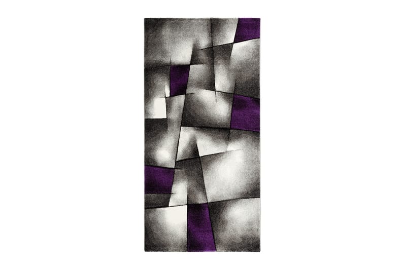 Matto Lucara Trend 80x300 cm Liila - Violetti - Kodintekstiilit & matot - Matto - Moderni matto - Wilton-matto