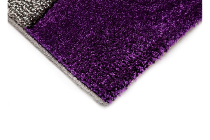 Matto Lucara Trend 80x300 cm Liila - Violetti - Wilton-matto - Pienet matot - Kuviollinen matto & värikäs matto