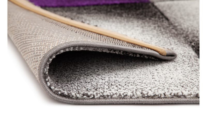 Matto Lucara Trend 80x300 cm Liila - Violetti - Kodintekstiilit & matot - Matto - Moderni matto - Wilton-matto