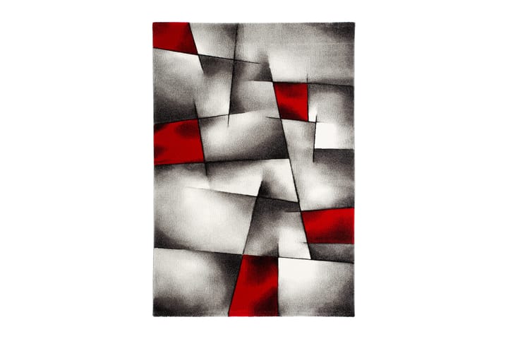 Matto Lucara Trend Punainen 200x290 cm Punainen - Punainen - Wilton-matto - Pienet matot - Kuviollinen matto & värikäs matto