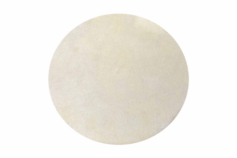 Matto Maggiolina Pyöreä 90 cm - Beige/Akryyli - Pyöreät matot - Wilton-matto - Kuviollinen matto & värikäs matto