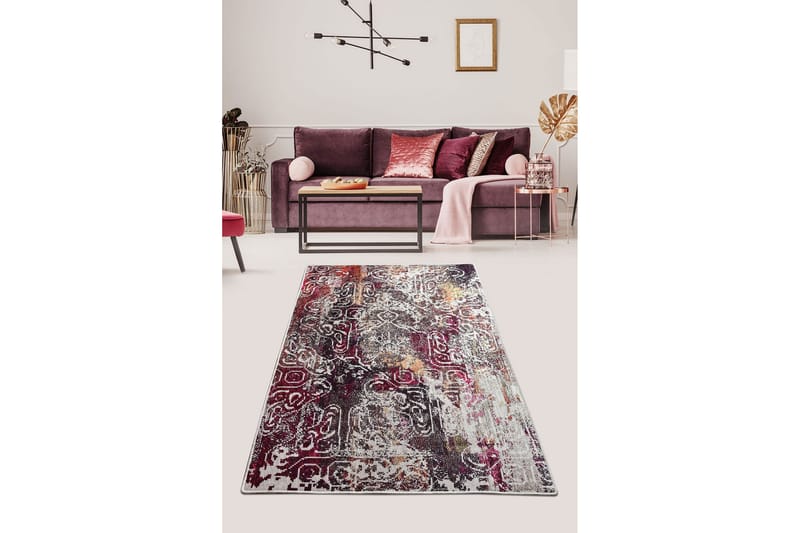 Matto Marcony 140x190 cm - Monivärinen / Sametti - Kodintekstiilit & matot - Matto - Moderni matto - Wilton-matto