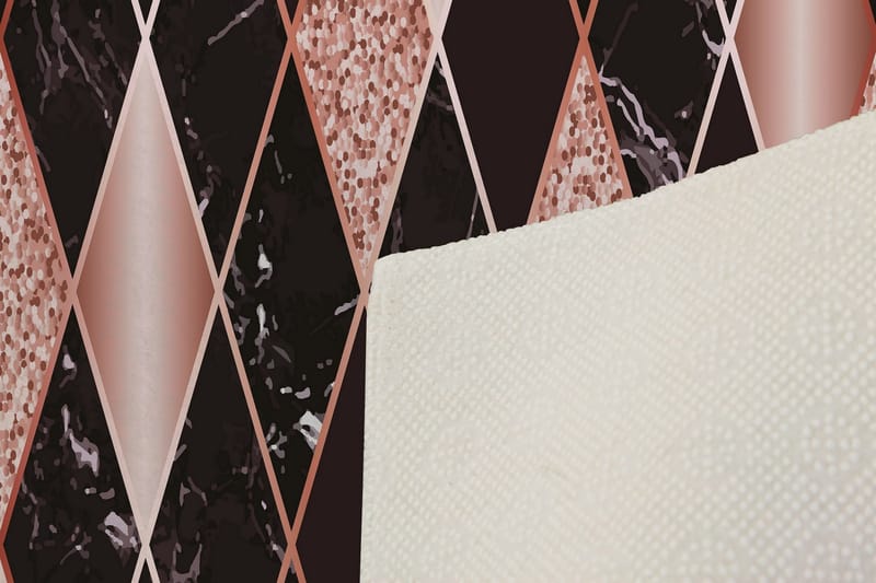 Matto Narinsah 100x150 cm - Monivärinen - Kodintekstiilit & matot - Matto - Moderni matto - Wilton-matto