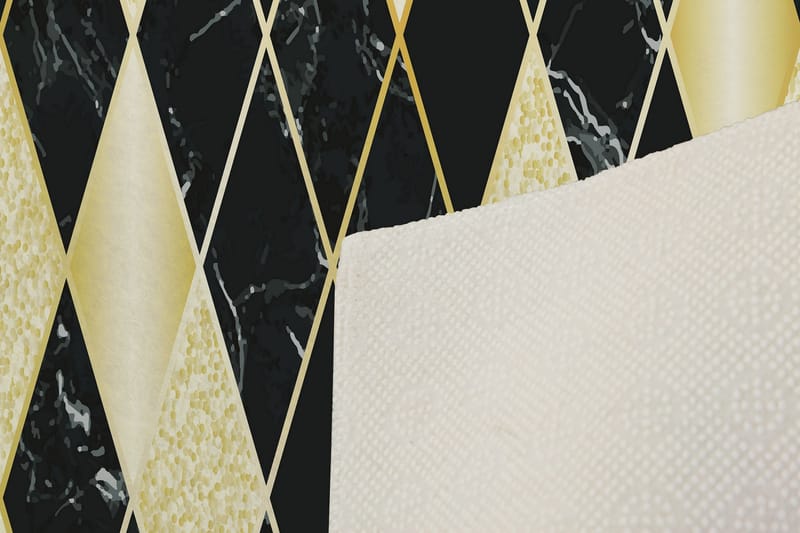 Matto Narinsah 100x150 cm - Monivärinen - Kodintekstiilit & matot - Matto - Moderni matto - Wilton-matto