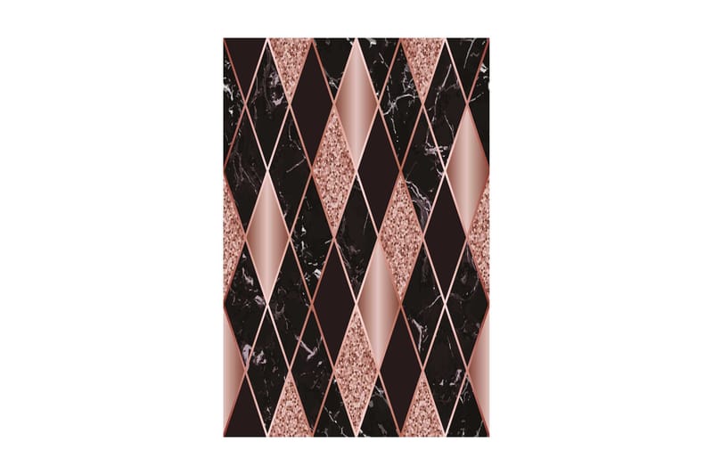 Matto Narinsah 100x150 cm - Monivärinen - Kodintekstiilit & matot - Matto - Moderni matto - Wilton-matto