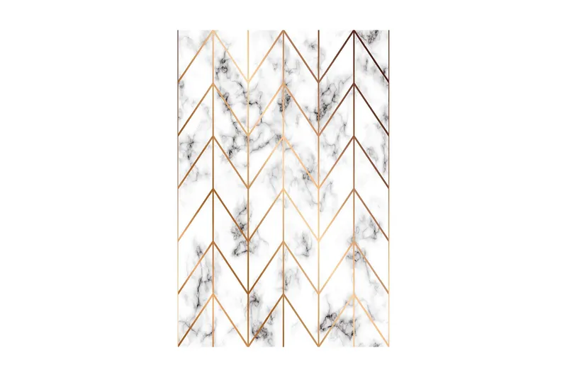 Matto Narinsah 100x150 cm - Monivärinen - Kodintekstiilit & matot - Matto - Moderni matto - Wilton-matto