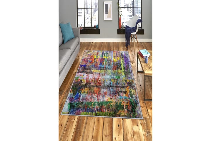Matto Narinsah 140x220 cm - Monivärinen - Wilton-matto - Kuviollinen matto & värikäs matto