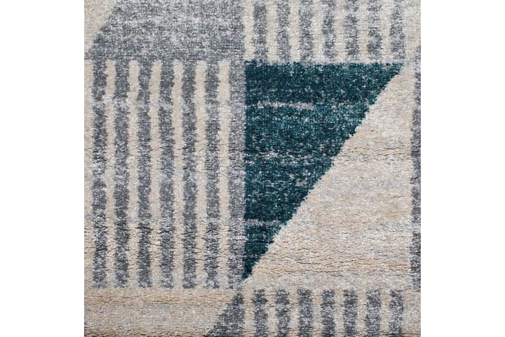 Matto Olympos Musta/Norsunluu 80x120 - D-sign - Wilton-matto - Kuviollinen matto & värikäs matto