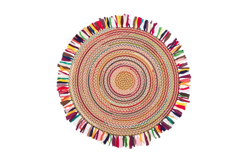 Matto Santoshe 120x120 cm, Monivärinen