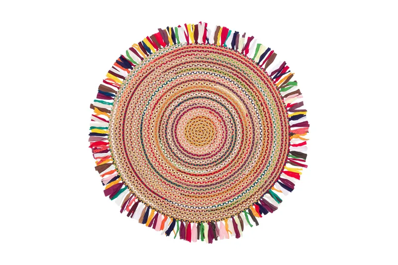 Matto Santoshe 90x90 cm, Monivärinen