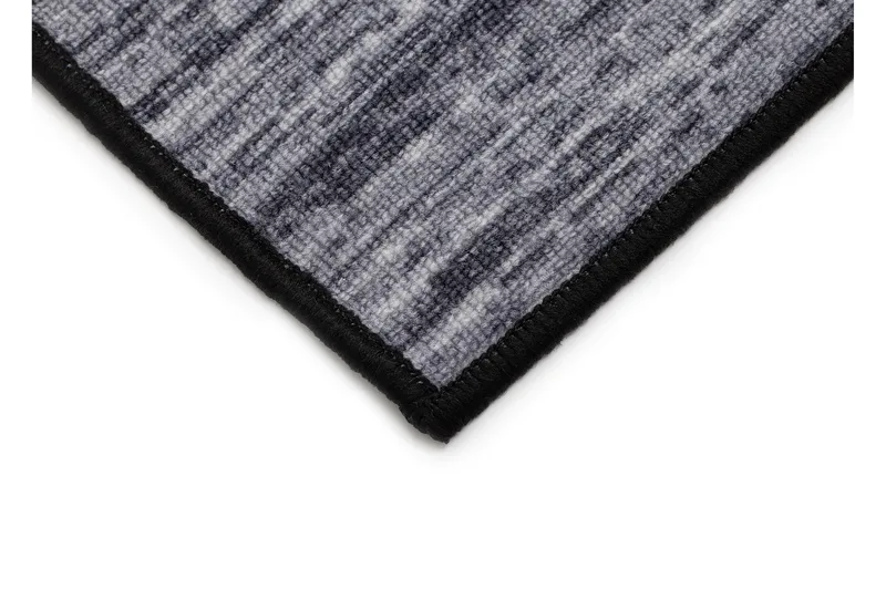 Matto Struktur 80x150 cm Musta - Musta - Kodintekstiilit & matot - Matto - Moderni matto - Wilton-matto