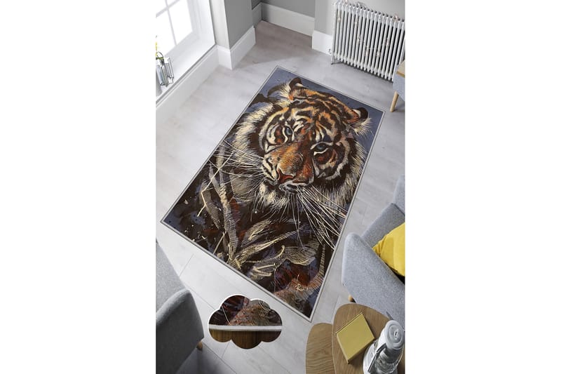 Matto Tenzile 100x150 cm - Monivärinen - Kodintekstiilit & matot - Matto - Moderni matto - Wilton-matto