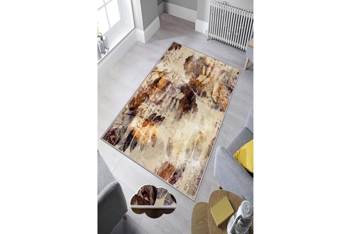 Matto Tenzile 100x150 cm - Monivärinen - Kuviollinen matto & värikäs matto - Wilton-matto