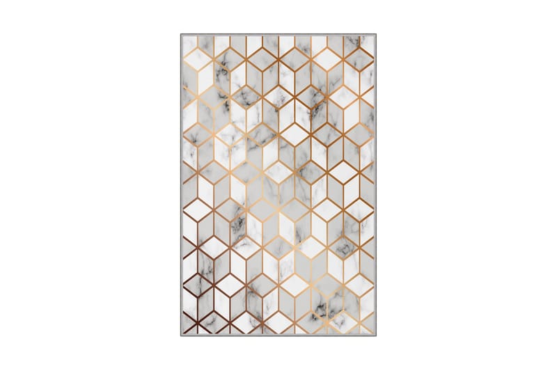 Matto Tenzile 100x150 cm - Monivärinen - Kodintekstiilit & matot - Matto - Moderni matto - Wilton-matto