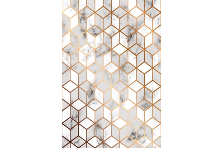 Matto Tenzile 100x150 cm - Monivärinen - Wilton-matto - Kuviollinen matto & värikäs matto
