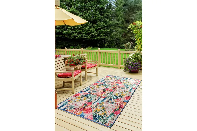 Matto Tevrat 120x180 cm, Roosa/Sametti