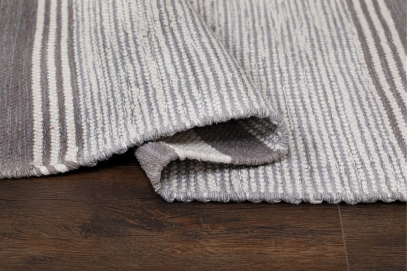 Matto Vindö 75x150 cm Harmaa - Harmaa - Kodintekstiilit & matot - Matto - Moderni matto - Wilton-matto