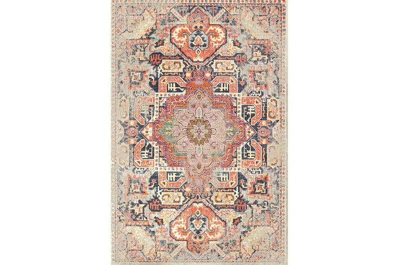 Matto Vogue 140x190 cm - Monivärinen / Sametti - Kodintekstiilit & matot - Matto - Moderni matto - Wilton-matto