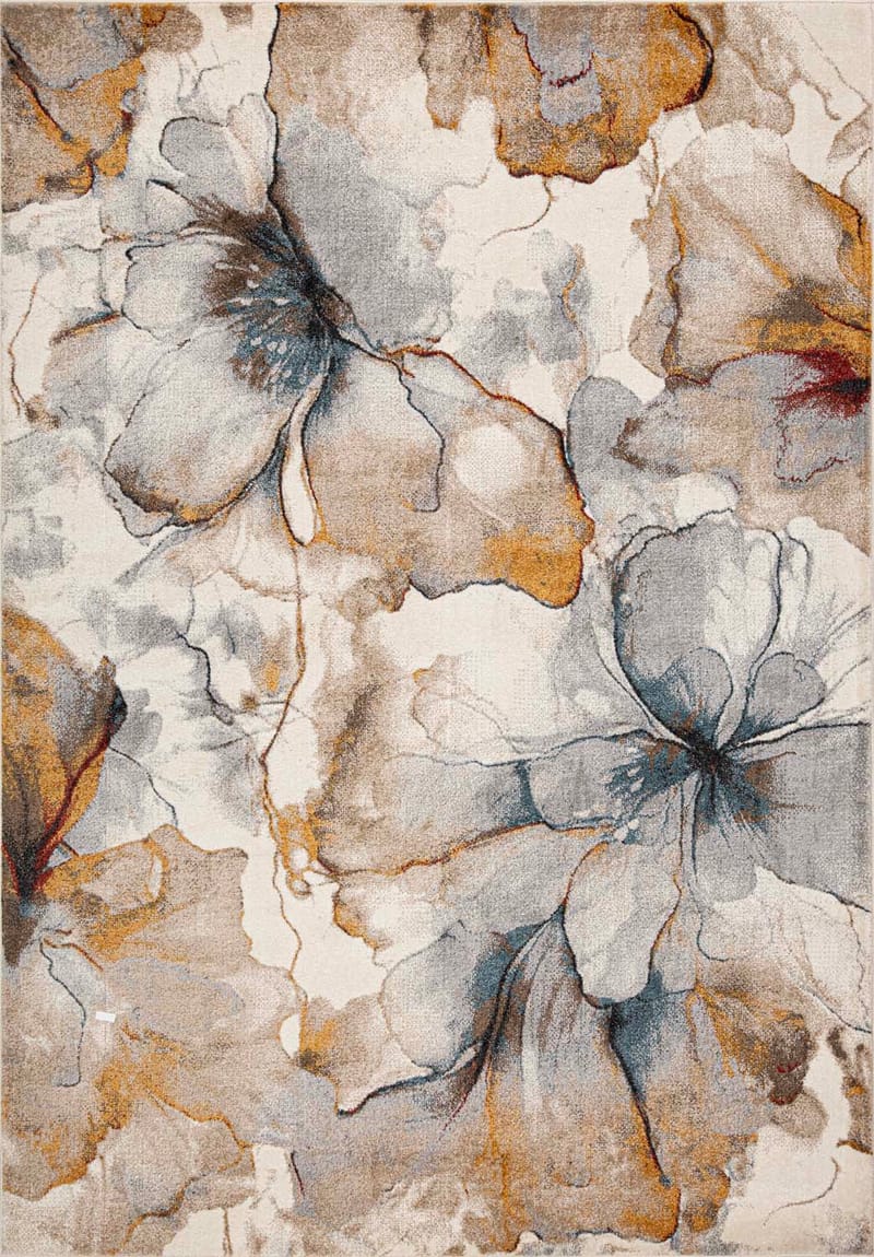 Matto Yelvi 160x230 cm, beige/oranssi