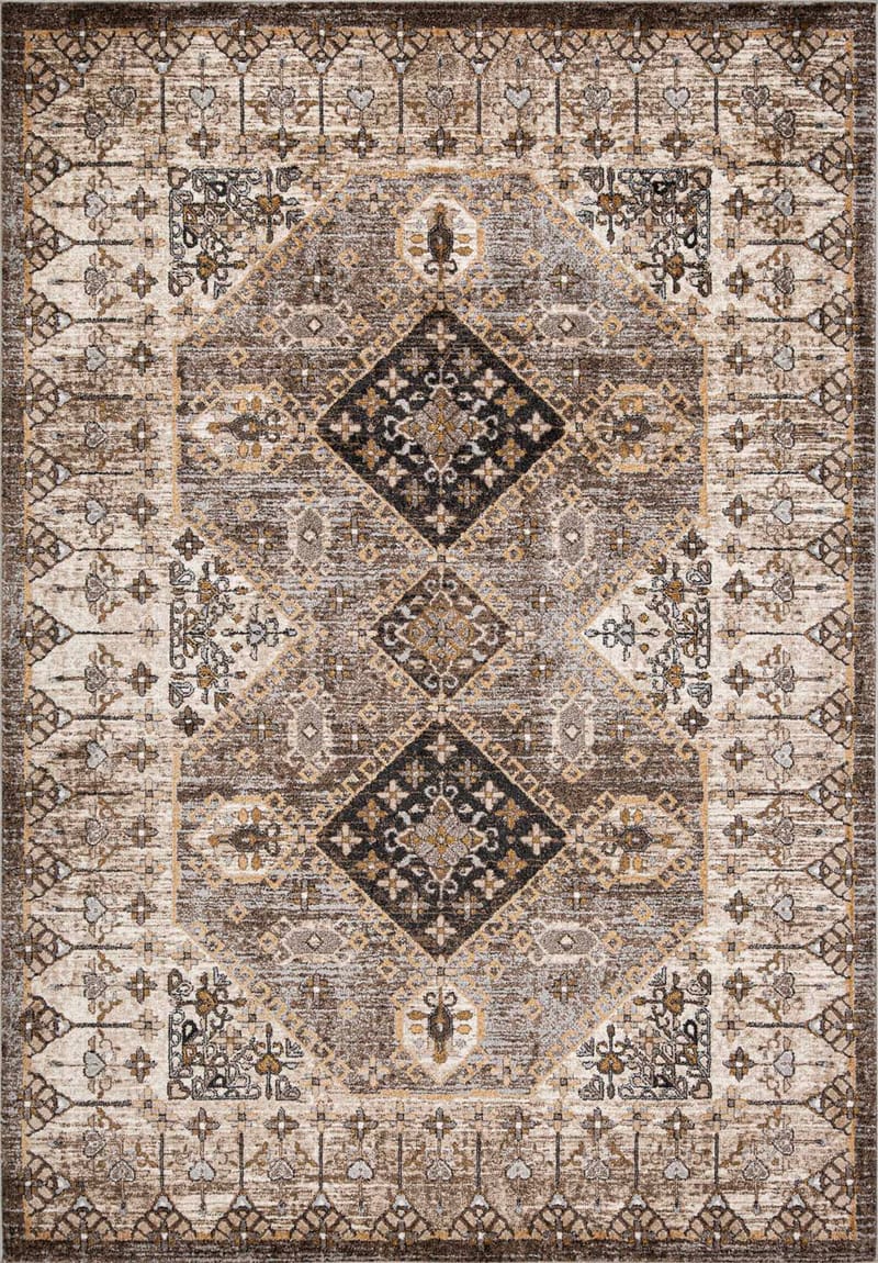 Matto Yelvi 160x230 cm, ruskea/beige