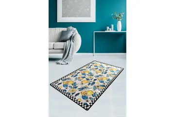 Matto Zitroun 100x200 cm - Monivärinen / Sametti - Kodintekstiilit & matot - Matto - Moderni matto - Wilton-matto