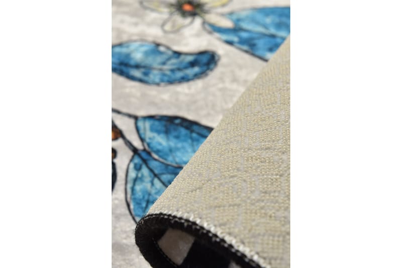 Matto Zitroun 100x200 cm - Monivärinen / Sametti - Kodintekstiilit & matot - Matto - Moderni matto - Wilton-matto