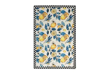 Matto Zitroun 100x200 cm - Monivärinen / Sametti - Kodintekstiilit & matot - Matto - Moderni matto - Wilton-matto