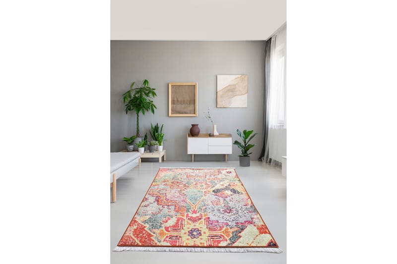 Matto Pamusoro 120x180 cm - Monivärinen / Sametti - Kodintekstiilit & matot - Matto - Moderni matto - Wilton-matto