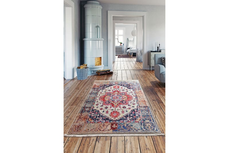 Matto Paix 140x190 cm - Monivärinen / Sametti - Kodintekstiilit & matot - Matto - Moderni matto - Wilton-matto