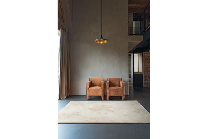Matto Piazzo Medallion 160x230 cm Kermanvalkoinen - Kerma - Wilton-matto - Kuviollinen matto & värikäs matto - Iso matto
