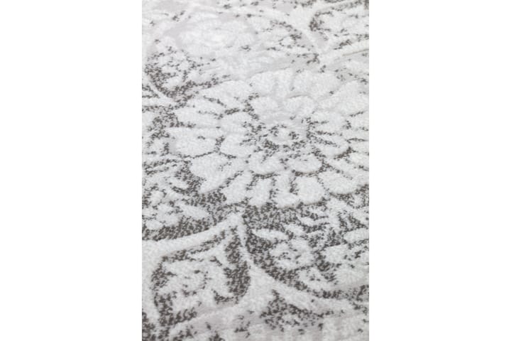 Matto Piazzo Medallion 160x230 cm Harmaa - Harmaa - Wilton-matto - Pienet matot - Kuviollinen matto & värikäs matto