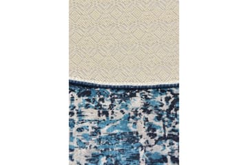 Matto Pulveru Pyöreä 140 cm - Monivärinen / Sametti - Kodintekstiilit & matot - Matto - Moderni matto - Wilton-matto