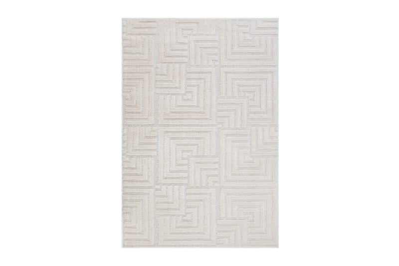 Wilton-matto Rinke 240x340 Suorakaiteen muotoinen - Valkoinen - Kodintekstiilit & matot - Matto - Moderni matto - Wilton-matto