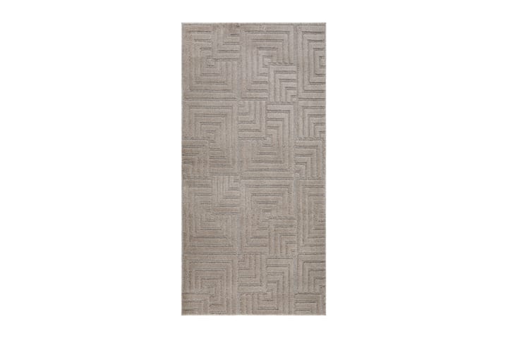 Wilton-matto Rinke 80x250 Soikea - Beige - Wilton-matto - Kuviollinen matto & värikäs matto
