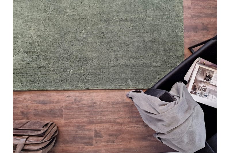 Wilton-matto Soft 140x200 Suorakaiteen muotoinen - Smaragdinvihreä - Kodintekstiilit & matot - Matto - Moderni matto - Wilton-matto