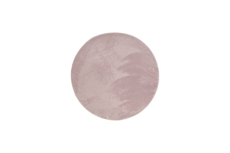 Vaaleanpunainen Wilton-matto Soft 200 Pyöreä