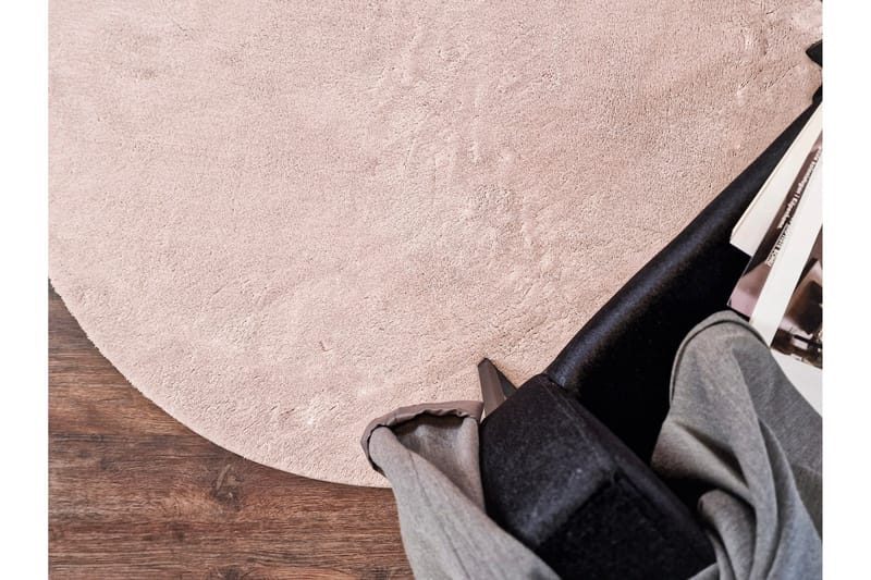 Wilton-matto Soft 200 Pyöreä - Vaaleanpunainen - Kodintekstiilit & matot - Matto - Moderni matto - Wilton-matto