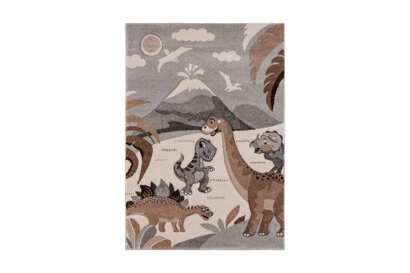 Wiltonmatto Atlas Jurassic 120x170 cm Harmaa/Luonnollinen, Harmaa/Luonnonväri