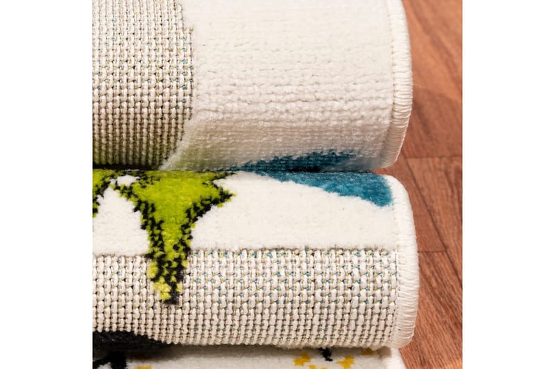 Wiltonmatto Bourke 160x230 cm Suorakaide - Kerma/Sin/Pun/Vihreä/Musta - Kodintekstiilit & matot - Matto - Moderni matto - Wilton-matto