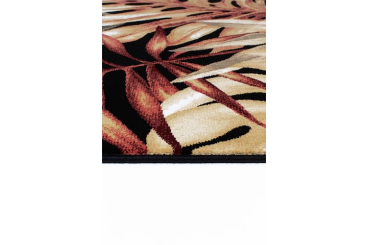 Wiltonmatto Chroma Flower Pyöreä Ø240 cm Musta - Musta - Pyöreät matot - Wilton-matto - Kuviollinen matto & värikäs matto