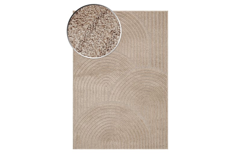 Wiltonmatto Doriane Zen 160x230 cm Pellava - Pellavabeige - Kodintekstiilit & matot - Matto - Moderni matto - Wilton-matto