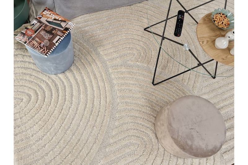 Wiltonmatto Doriane Zen 280x380 cm Valkoinen - Valkoinen - Kodintekstiilit & matot - Matto - Moderni matto - Wilton-matto